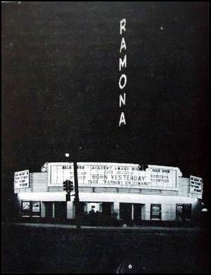 Ramona Theatre - Old Photo